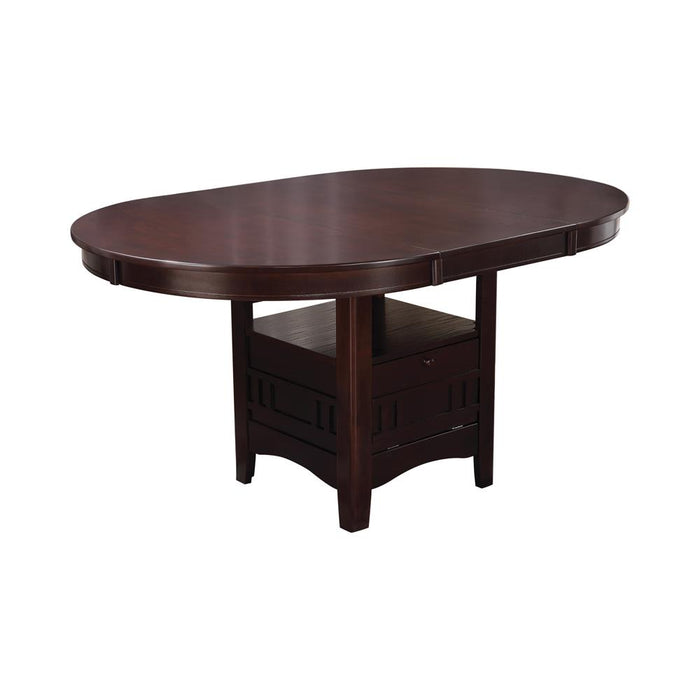 Lavon Dining Table with Storage Espresso - U&U Home Budget Furniture (Carteret, NJ)