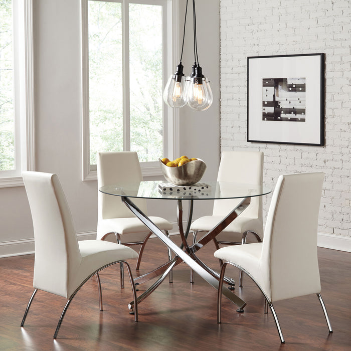 Beckham 5 Pc Dining Sets - U&U Home Budget Furniture (Carteret, NJ)