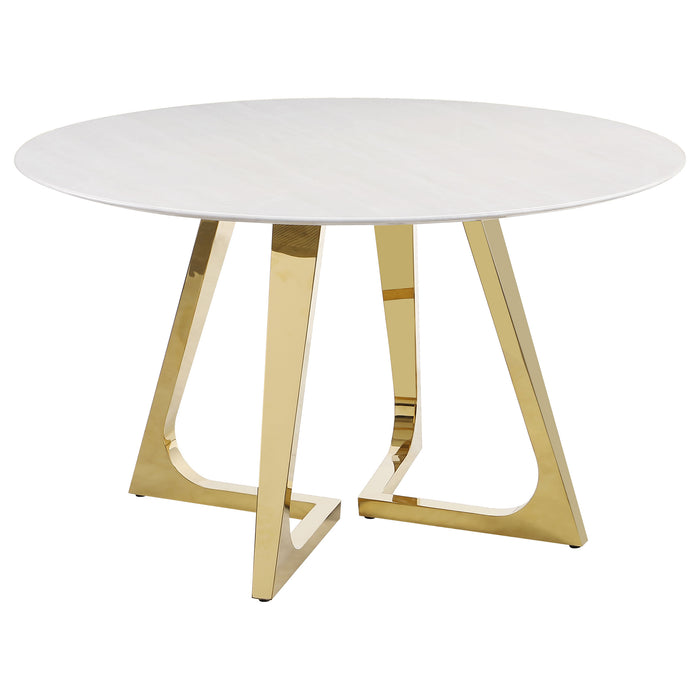 Gwynn Dining Table - U&U Home Budget Furniture (Carteret, NJ)