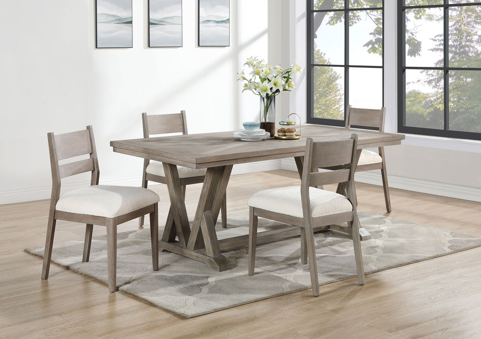 Cornelia 5 Pc Dining Set - U&U Home Budget Furniture (Carteret, NJ)