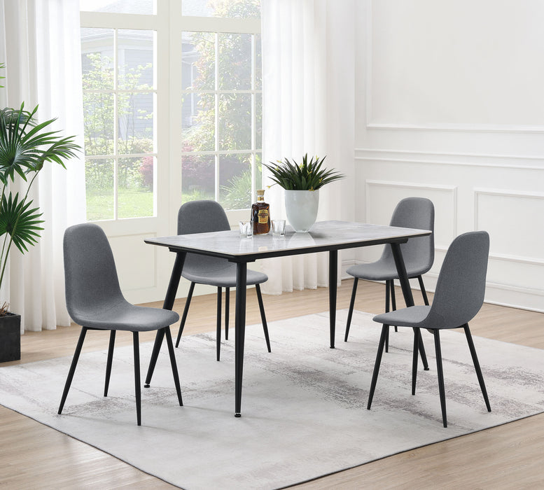 Dennison 5 Pc Dining Set - U&U Home Budget Furniture (Carteret, NJ)