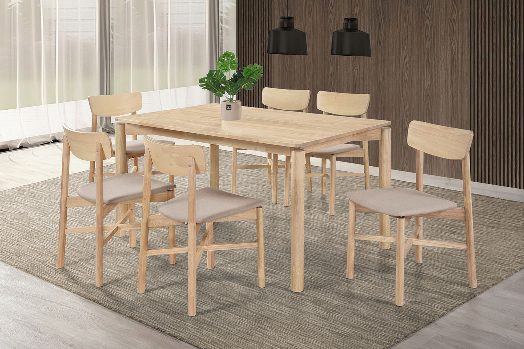Parkridge 7 Pc Dining Set - U&U Home Budget Furniture (Carteret, NJ)