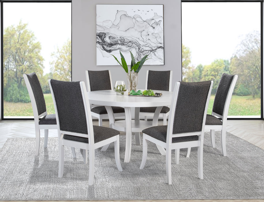 Judd 7 Pc Dining Set - U&U Home Budget Furniture (Carteret, NJ)