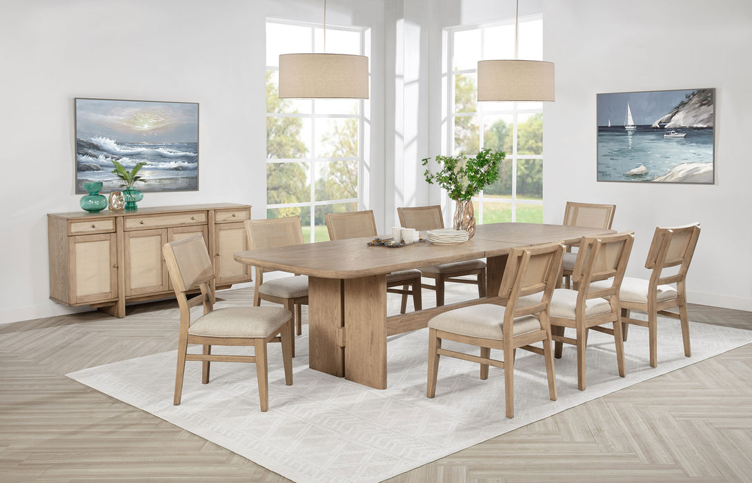 Kailani 9 Pc Dining Set - U&U Home Budget Furniture (Carteret, NJ)