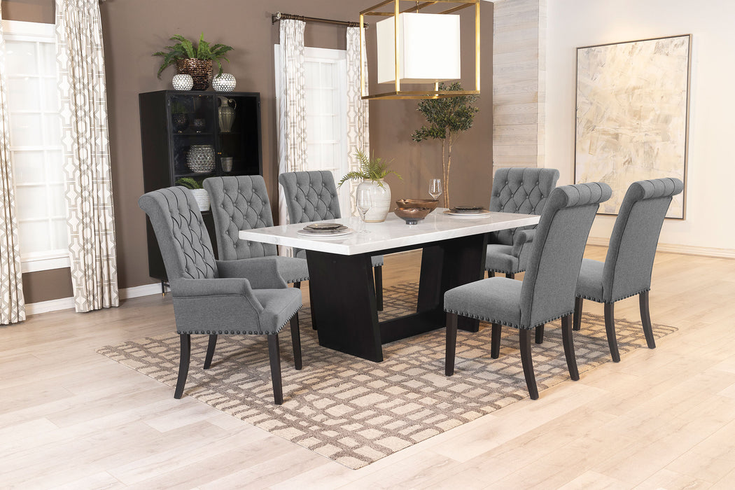 Sherry 7 Pc Dining Set - U&U Home Budget Furniture (Carteret, NJ)
