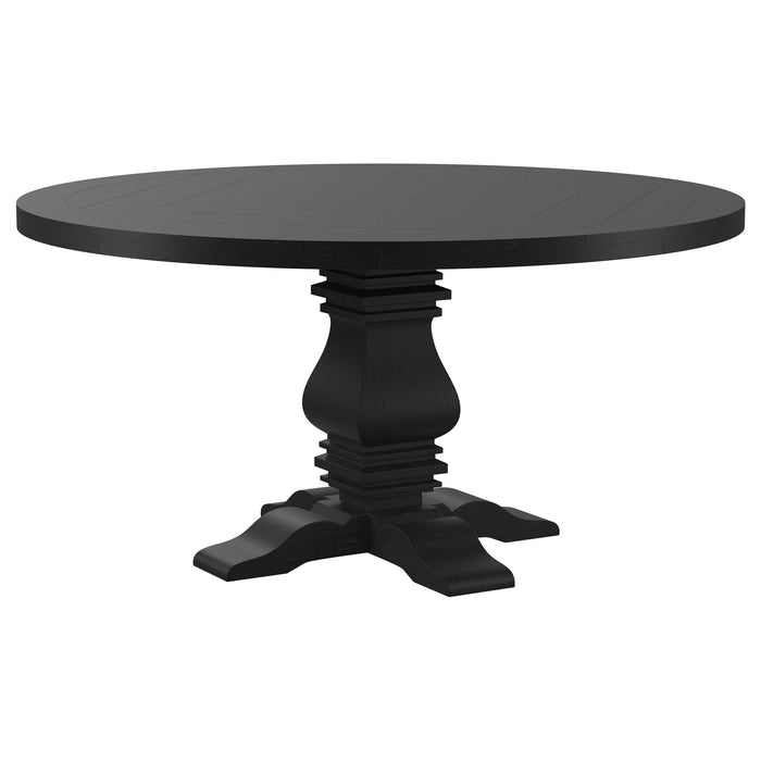 Florence Dining Tables Black - U&U Home Budget Furniture (Carteret, NJ)