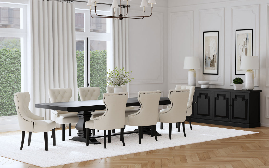 Florence 9 Pc Dining Set - U&U Home Budget Furniture (Carteret, NJ)