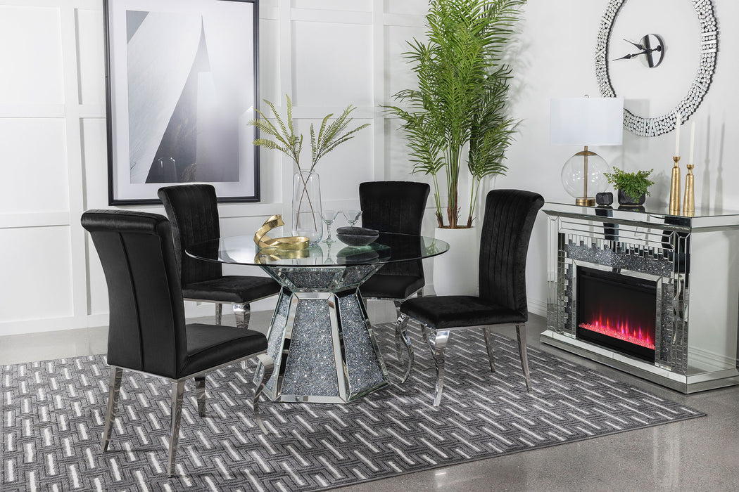 Quinn 5 Pc Dining Set - U&U Home Budget Furniture (Carteret, NJ)