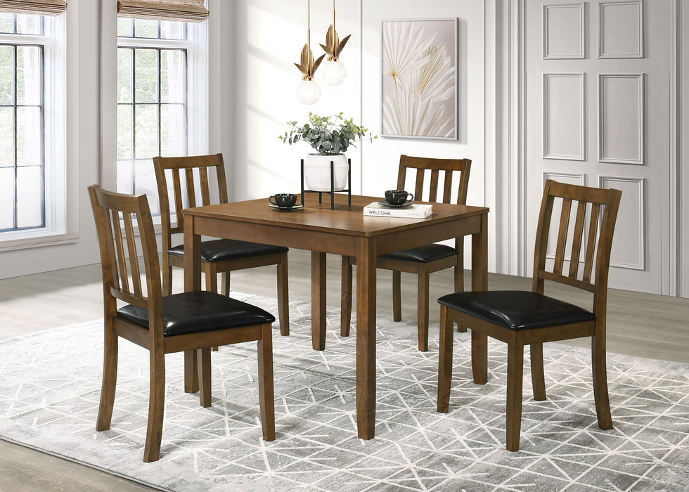 Parkwood 5 Pc Dining Set - U&U Home Budget Furniture (Carteret, NJ)