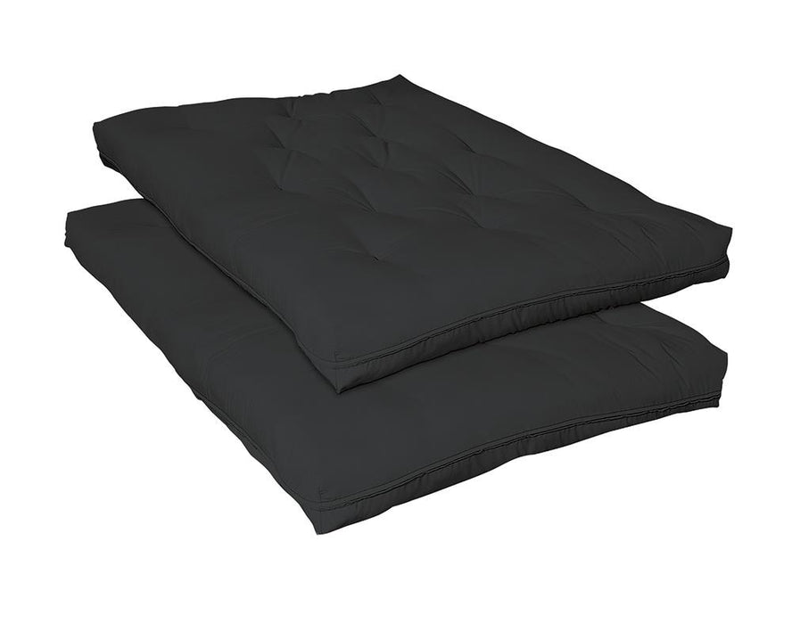 8" Premium Futon Pad Black - U&U Home Budget Furniture (Carteret, NJ)