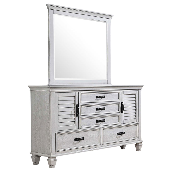 Franco Dresser With Mirror - U&U Home Budget Furniture (Carteret, NJ)