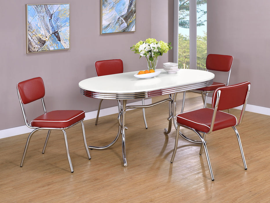 Retro Dining Sets - U&U Home Budget Furniture (Carteret, NJ)