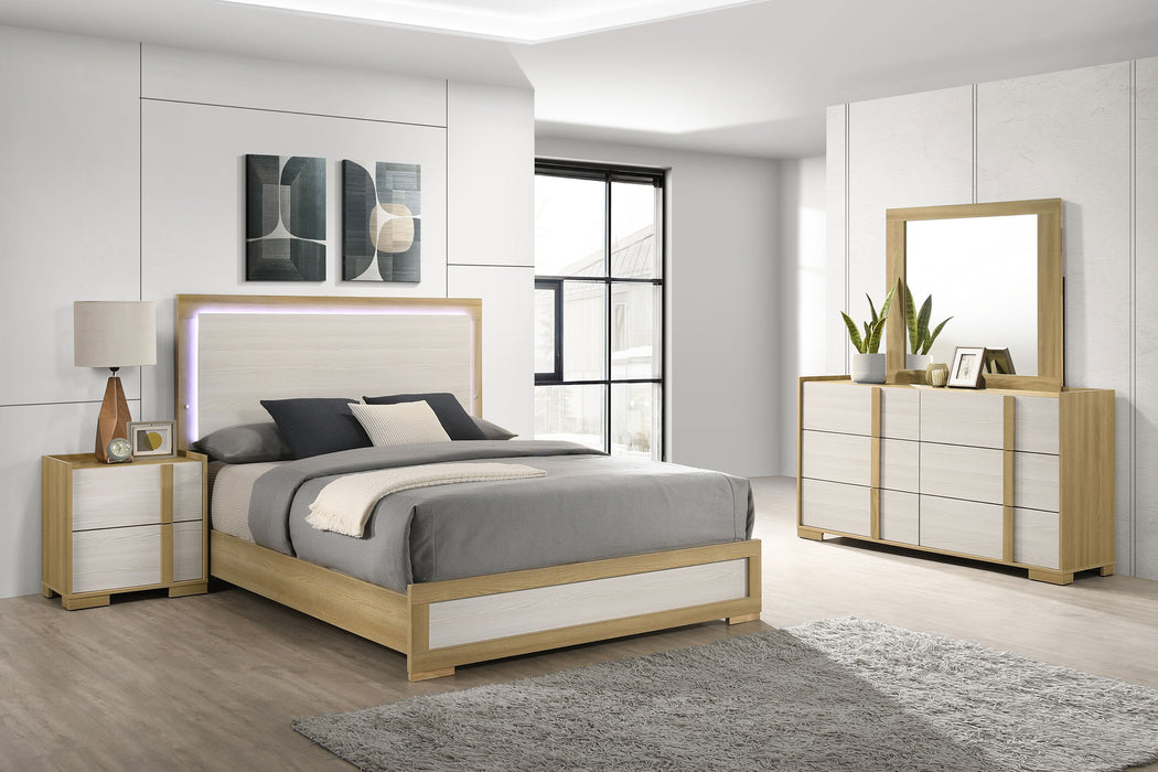 Hyland 4 & 5 Piece Bedroom Set E.King & Queen - U&U Home Budget Furniture (Carteret, NJ)