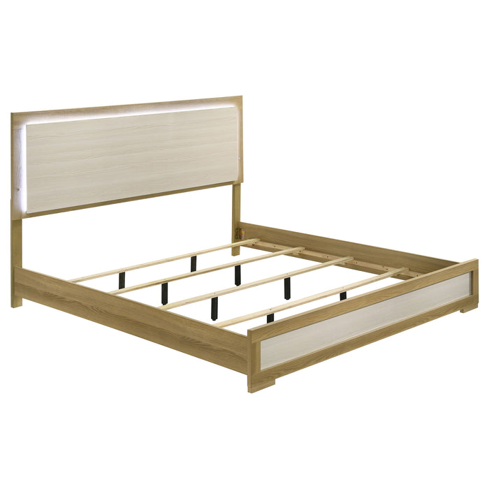 Hyland Eastern King & Queen Bed - U&U Home Budget Furniture (Carteret, NJ)