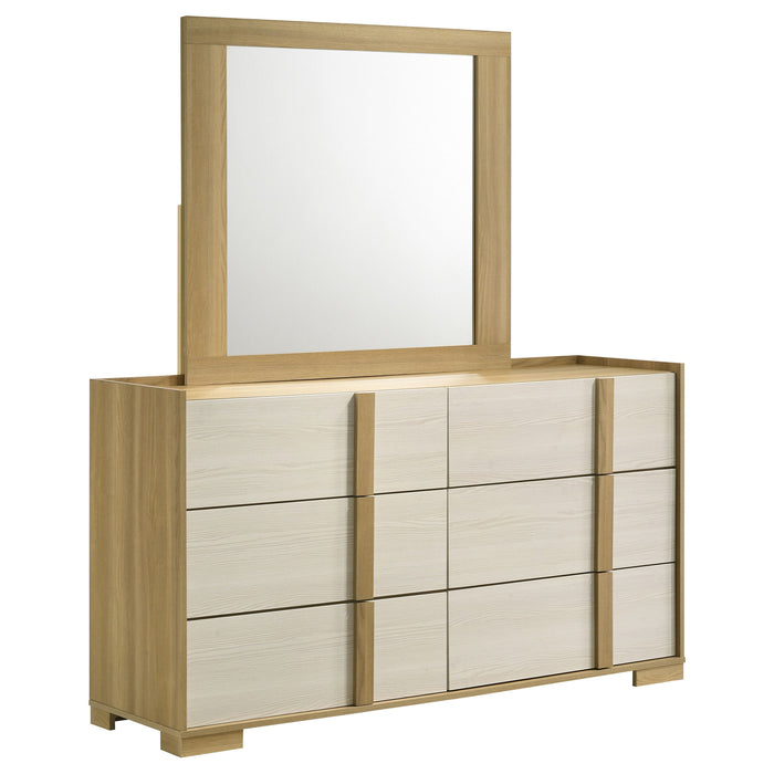 Hyland Dresser With Mirror - U&U Home Budget Furniture (Carteret, NJ)