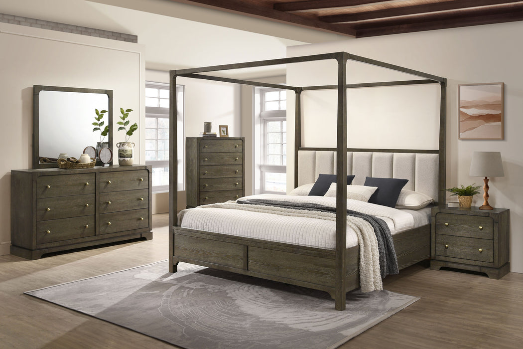 Gran Park 5 Pc Bedroom Set - U&U Home Budget Furniture (Carteret, NJ)
