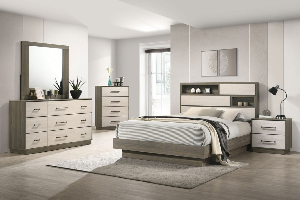 Fenwick 5 Pc Bedroom Set - U&U Home Budget Furniture (Carteret, NJ)