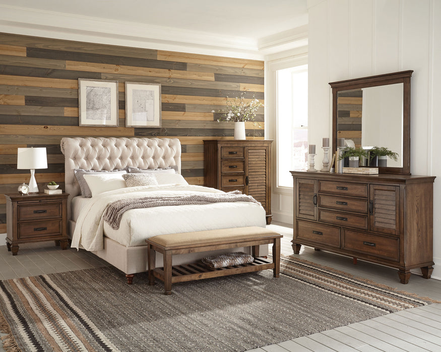 Devon Bedroom Set White - U&U Home Budget Furniture (Carteret, NJ)