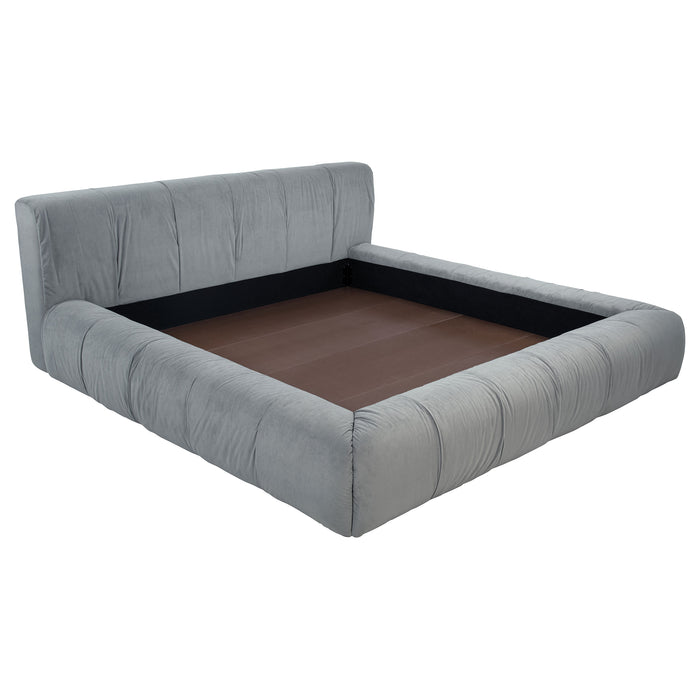 Wilshire California King, E.king, & Queen Bed - U&U Home Budget Furniture (Carteret, NJ)