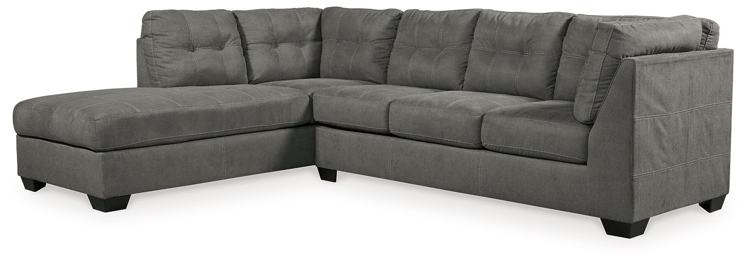 Pitkin 2-Piece Sectional with Chaise - U&U Home Budget Furniture (Carteret, NJ)