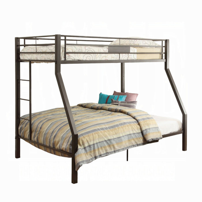 Limbra Twin-Full Bunk Bed - U&U Home Budget Furniture (Carteret, NJ)