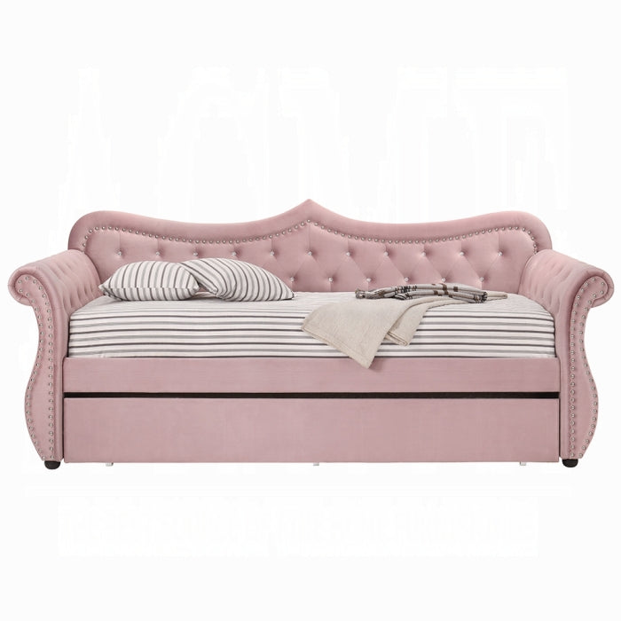 Adkins Daybed With Trundle-Twin - U&U Home Budget Furniture (Carteret, NJ)