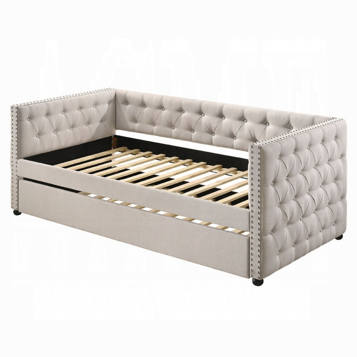 Romona Daybed With Trundle-Twin - U&U Home Budget Furniture (Carteret, NJ)