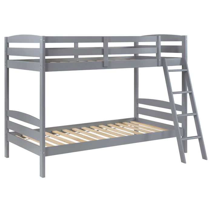 Rhea Bunk Bed - U&U Home Budget Furniture (Carteret, NJ)