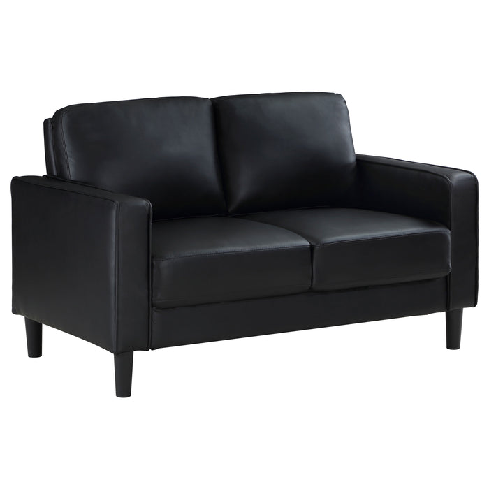 Ruth Stationary Loveseat - U&U Home Budget Furniture (Carteret, NJ)