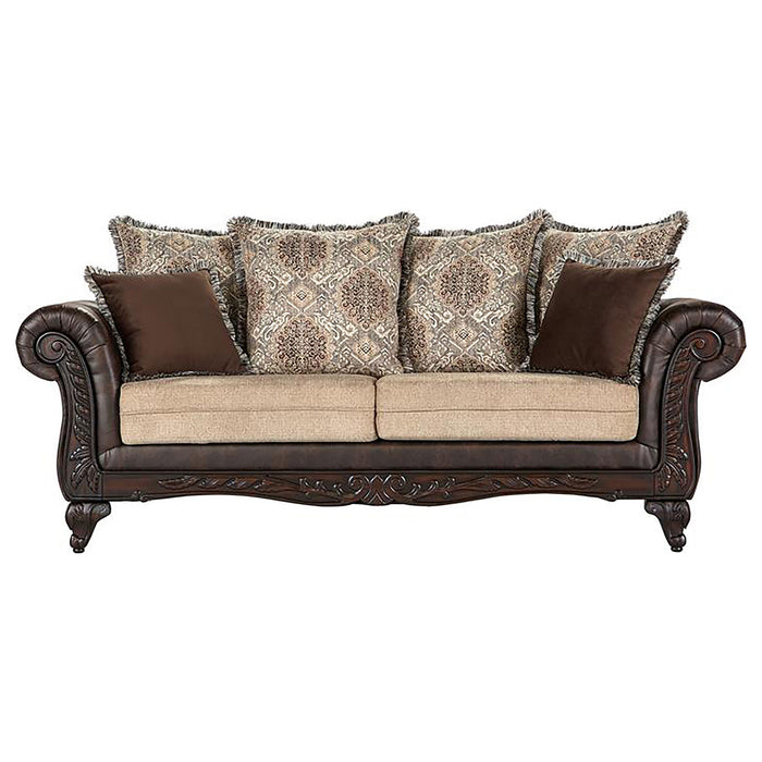 Elmbrook Stationary Sofa - U&U Home Budget Furniture (Carteret, NJ)