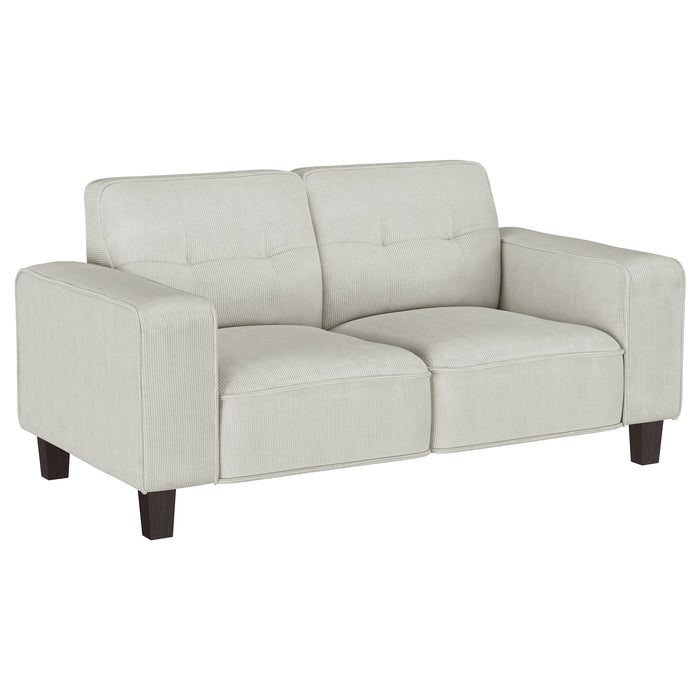 Deerhurst Stationary Loveseat - U&U Home Budget Furniture (Carteret, NJ)
