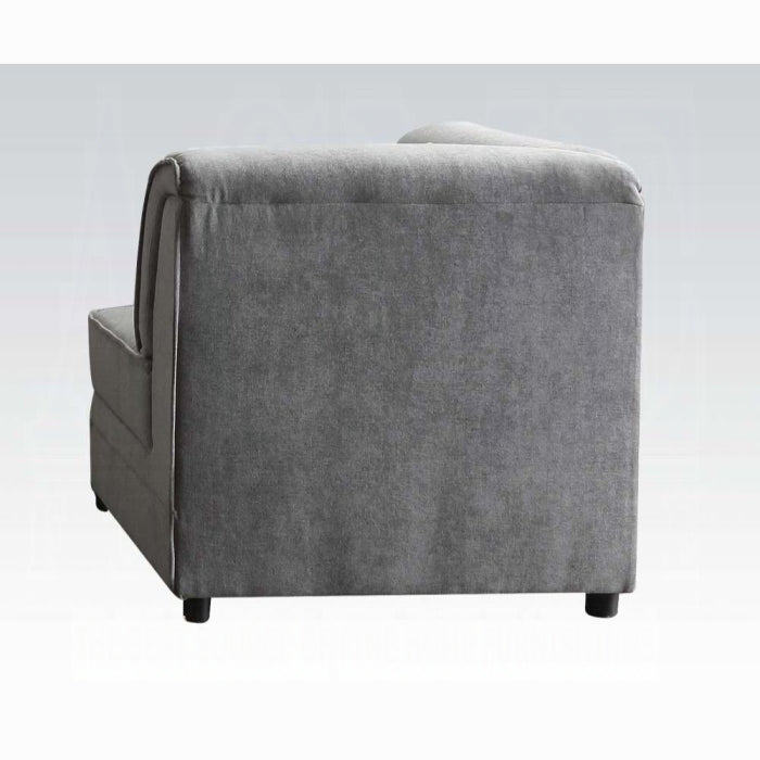 Bois Modular-Wedge With Pillow - U&U Home Budget Furniture (Carteret, NJ)
