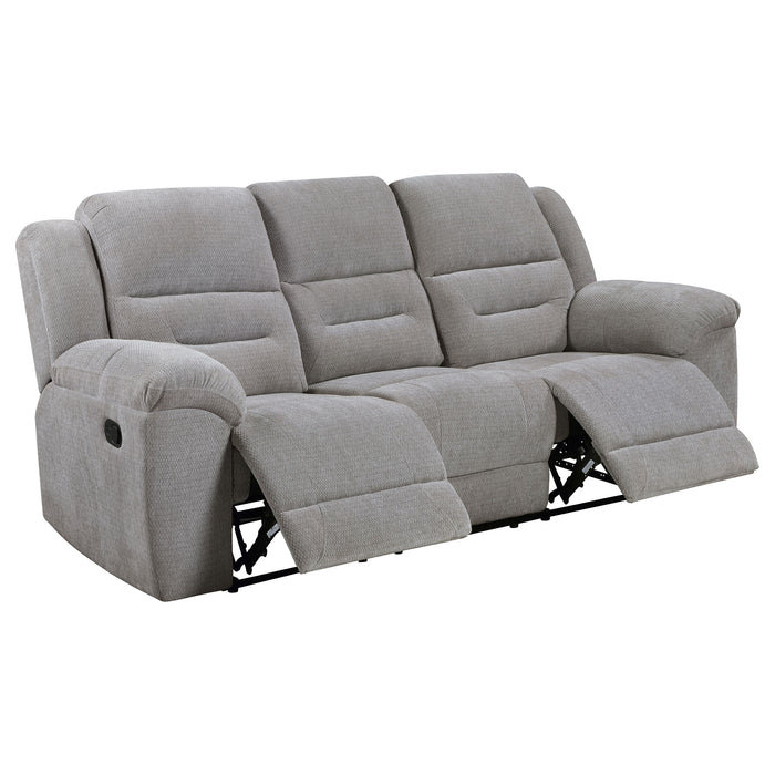 Gilson Reclining Sofa - U&U Home Budget Furniture (Carteret, NJ)