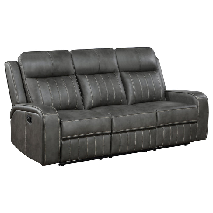 Raelynn Reclining Sofa - U&U Home Budget Furniture (Carteret, NJ)