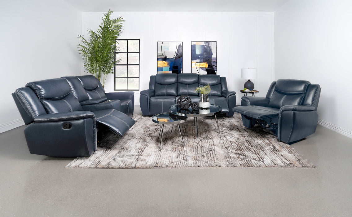 Sloane Reclining 3 Pc Set - U&U Home Budget Furniture (Carteret, NJ)