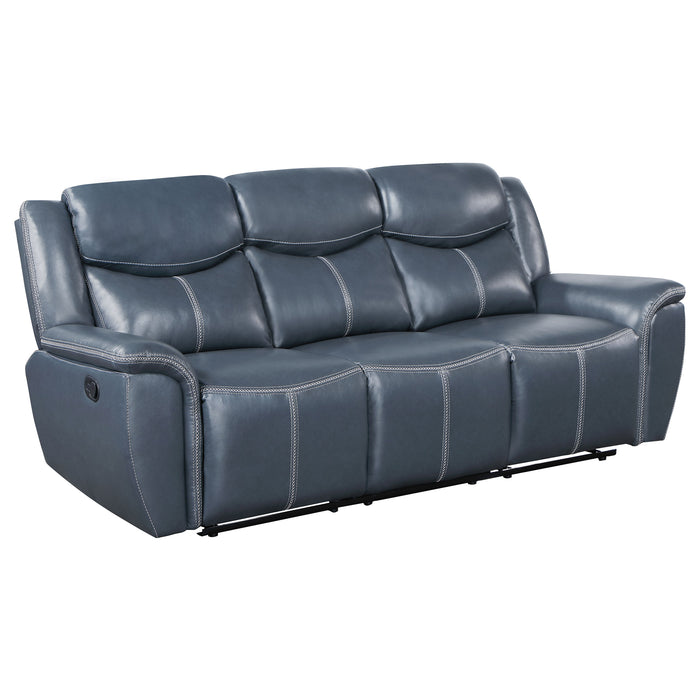 Sloane Reclining Sofa - U&U Home Budget Furniture (Carteret, NJ)