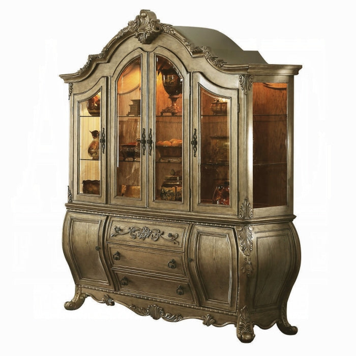 Ragenardus Buffet and Hutch - U&U Home Budget Furniture (Carteret, NJ)