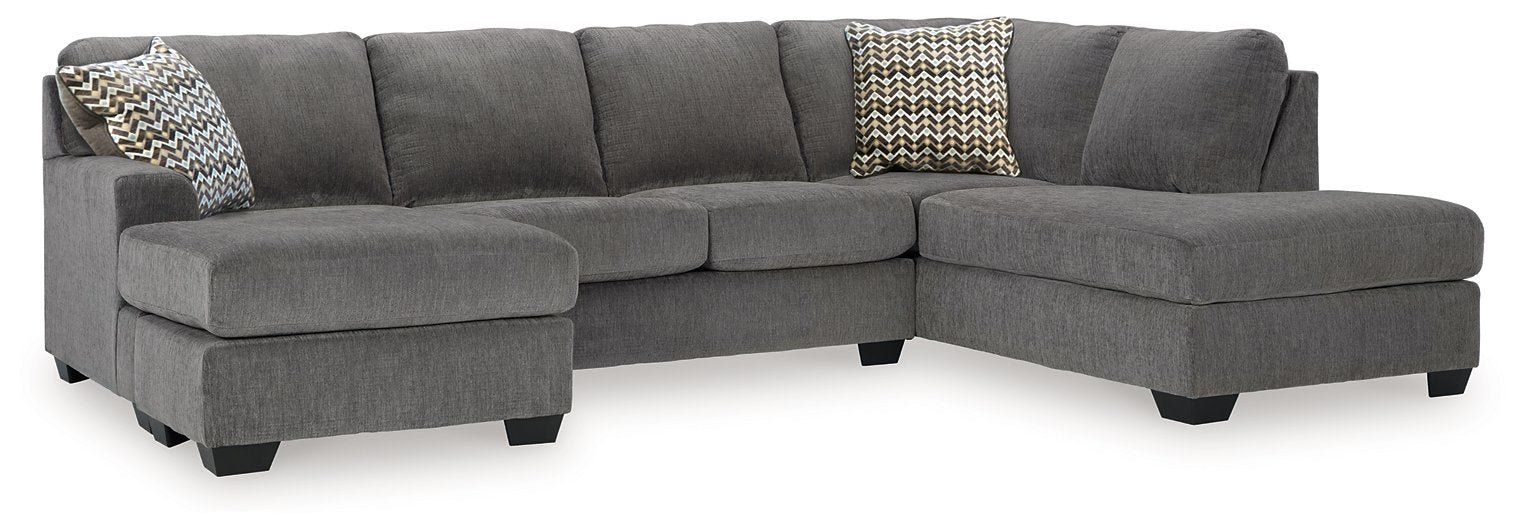 Riverfield Sectional with Chaise - U&U Home Budget Furniture (Carteret, NJ)