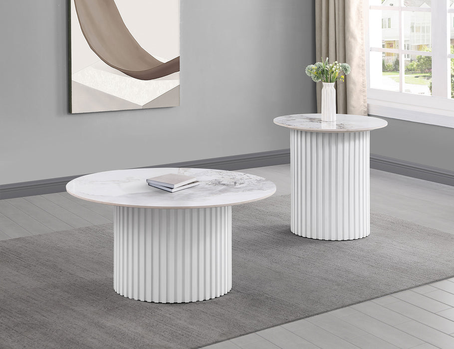 Rowena Coffee Table Sets - U&U Home Budget Furniture (Carteret, NJ)