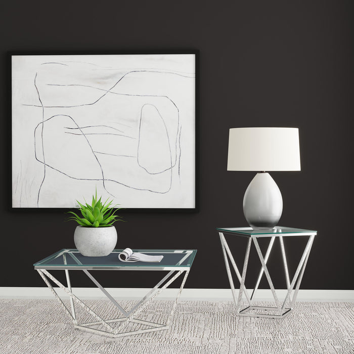 Brittania Coffee Table Sets - U&U Home Budget Furniture (Carteret, NJ)