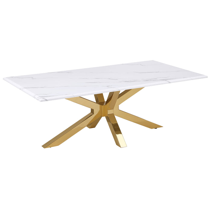 Visalia Coffee Table - U&U Home Budget Furniture (Carteret, NJ)