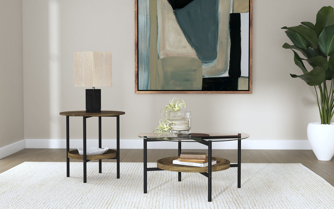 Delfin Coffee Table Sets - U&U Home Budget Furniture (Carteret, NJ)