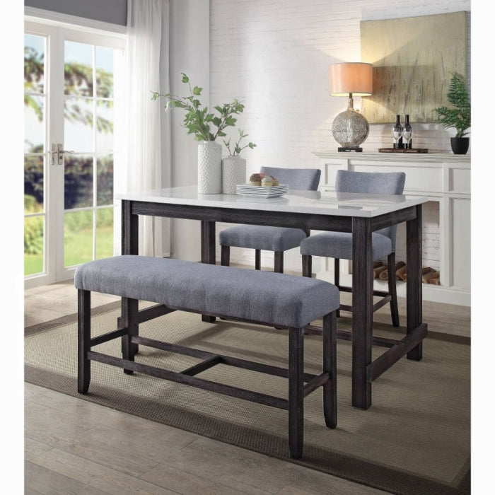 Yelena Counter Height Bench - U&U Home Budget Furniture (Carteret, NJ)