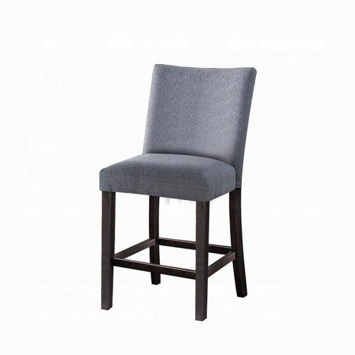 Yelena Counter Height Chair Set-2 - U&U Home Budget Furniture (Carteret, NJ)