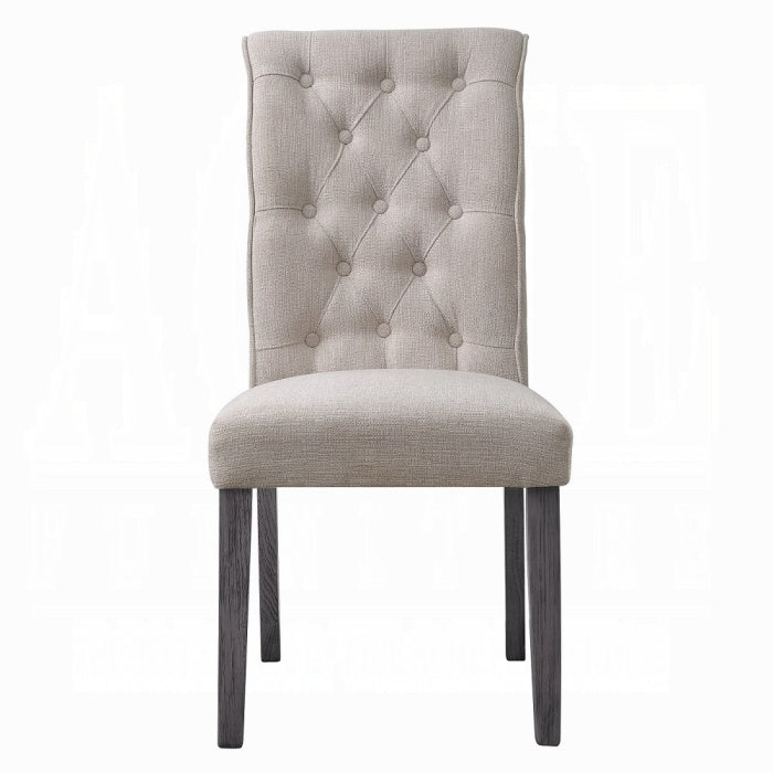 Yabeina Side Chair Set-2 - U&U Home Budget Furniture (Carteret, NJ)
