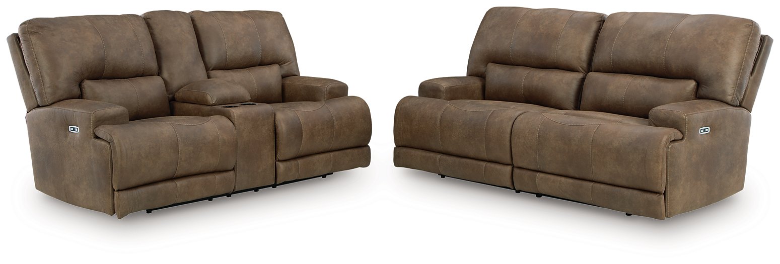 Beckley Place Reclining Living Room Set - U&U Home Budget Furniture (Carteret, NJ)
