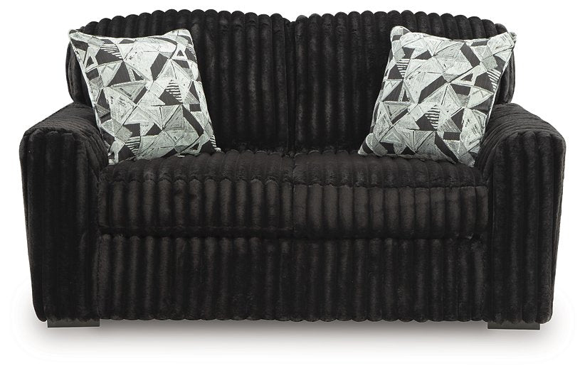 Midnight-Madness Loveseat - U&U Home Budget Furniture (Carteret, NJ)