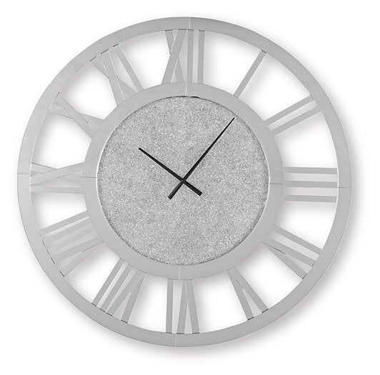 Reinport Wall Clock - U&U Home Budget Furniture (Carteret, NJ)