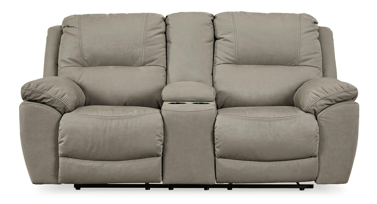 Next-Gen Gaucho Reclining Loveseat with Console - U&U Home Budget Furniture (Carteret, NJ)