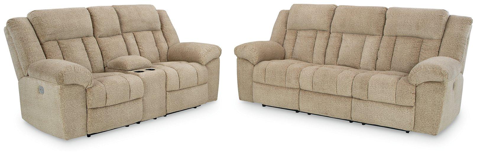 Tip-Off 2-Piece Living Room Set - U&U Home Budget Furniture (Carteret, NJ)